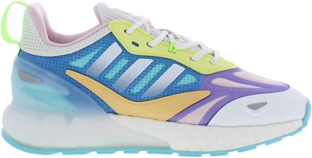 

Кроссовки adidas Kids для мальчиков Zx 2K Boost 2.0 с шнуровкой, повседневные - белые