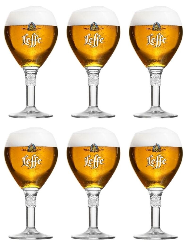 

Пивные стаканы Leffe 330 мл - 6 шт, прозрачный