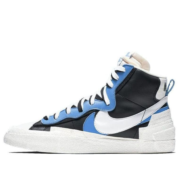 

Кроссовки x sacai blazer mid Nike, черный