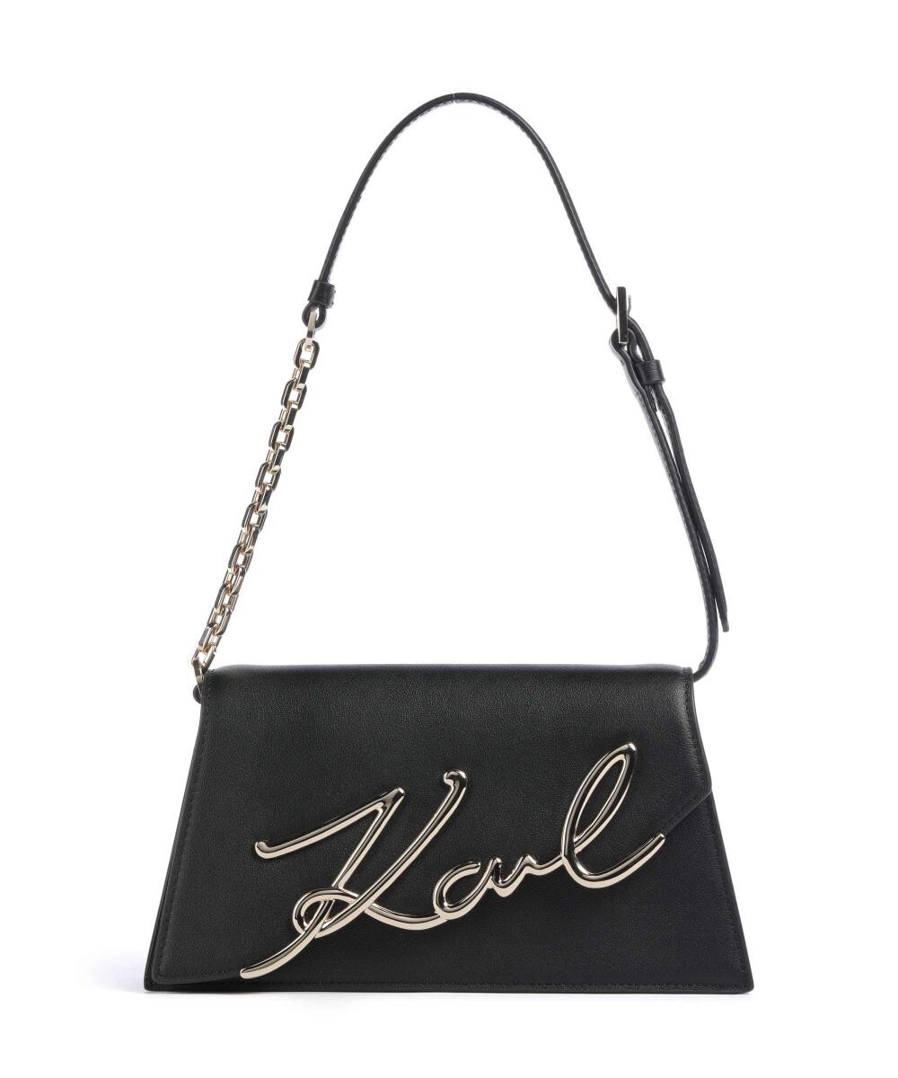 

Сумка через плечо K/Signature 2.0 из воловьей кожи Karl Lagerfeld, черный
