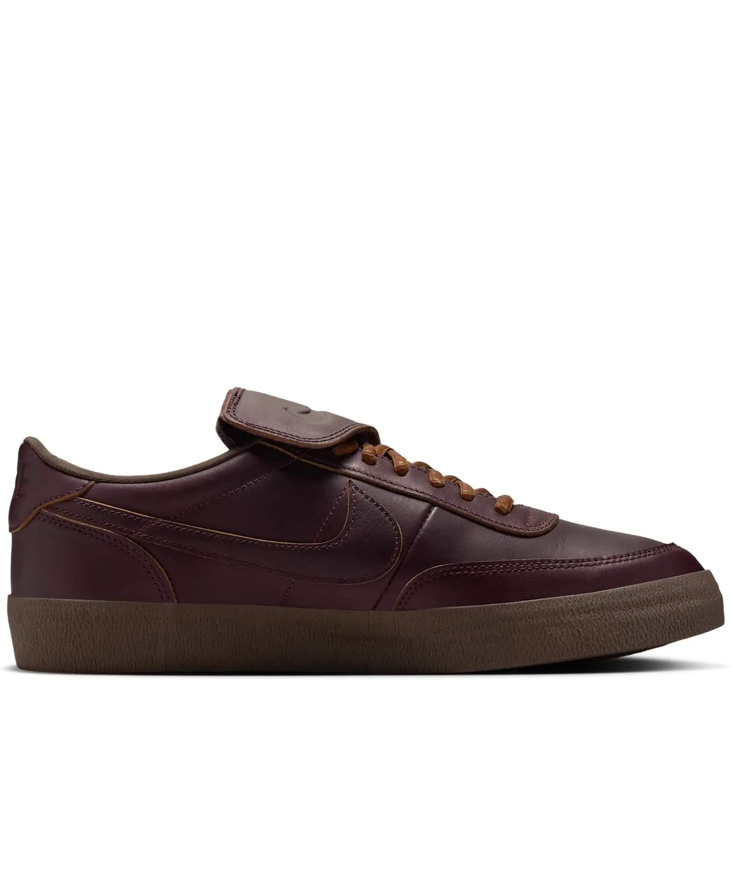 Мужские кроссовки из натуральной кожи Killshot 2 Leather Premium Nike burgundy — фото 3
