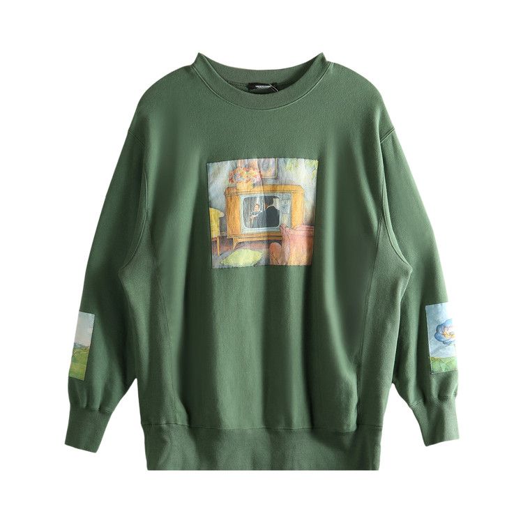 

Топ Undercover Men C/S Classic Fit Crewneck Top 'Muted Green'