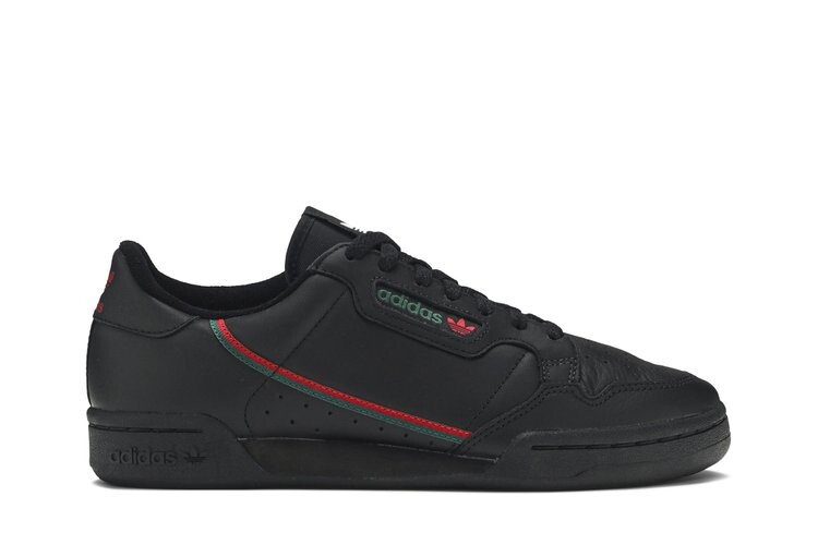

Кроссовки Adidas Continental 80 'Black Scarlet Green', черный