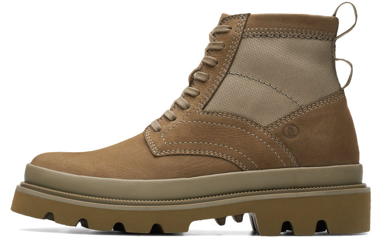 

Clarks Короткие мужские ботинки Martin до середины голени, зеленые