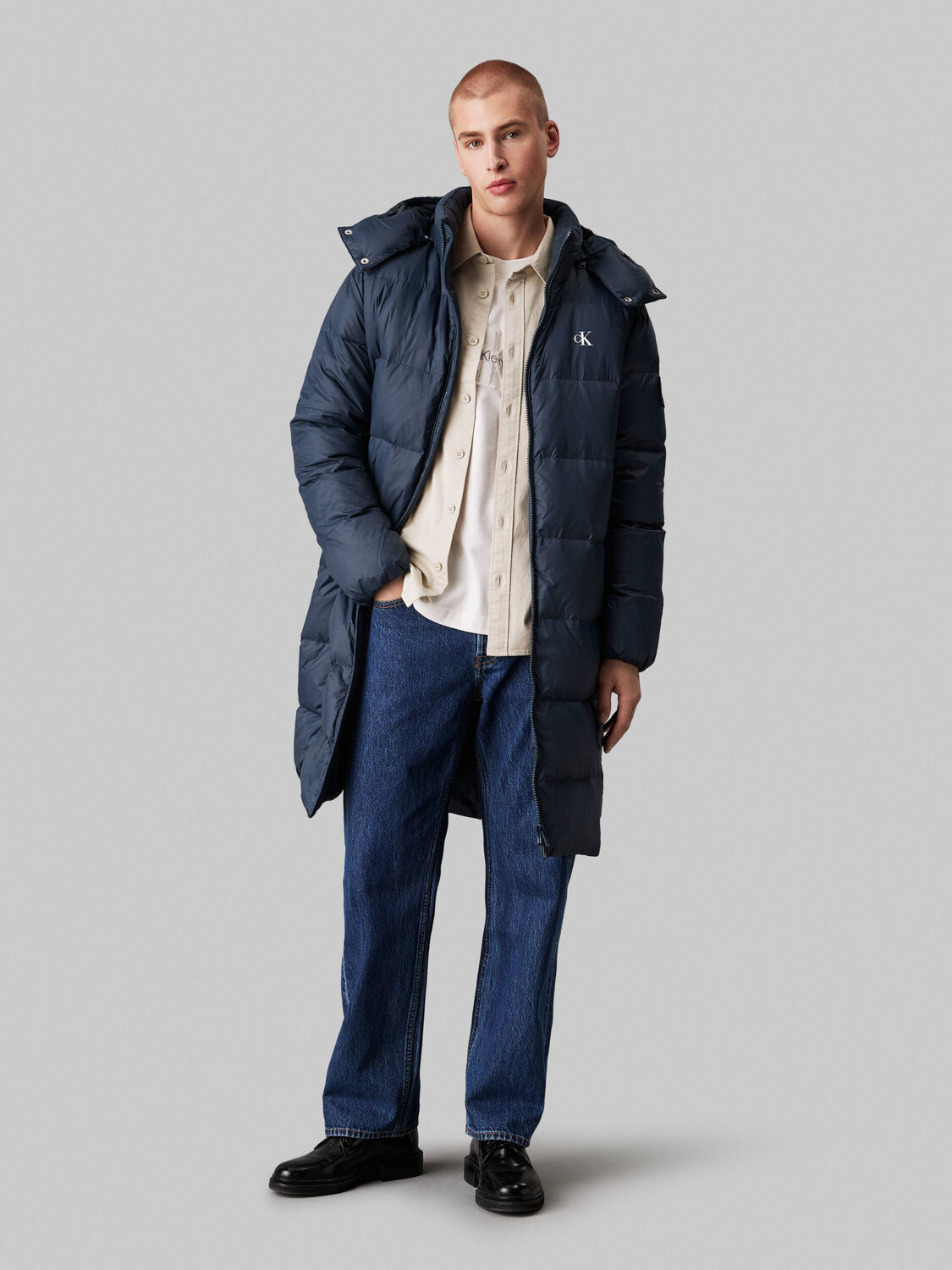 

Куртка CALVIN KLEIN JEANS Regular Fit, темно-синий