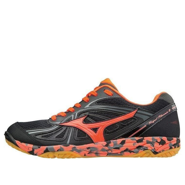 

Кроссовки wave rider 25 wide 'black red' Mizuno, черный