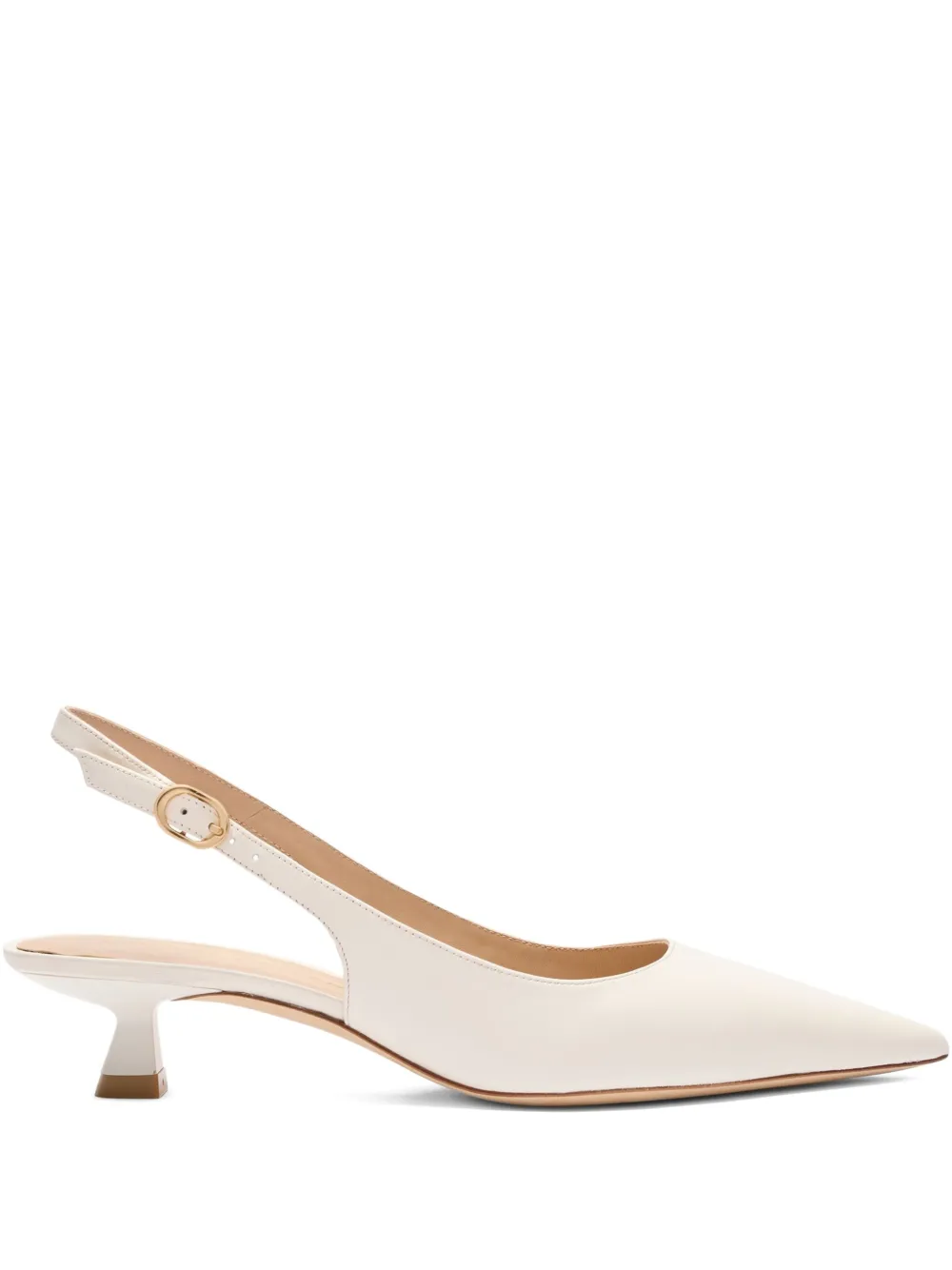 Туфли Stuart Sculpt 35 с ремешком на пятке Stuart Weitzman, нейтральный