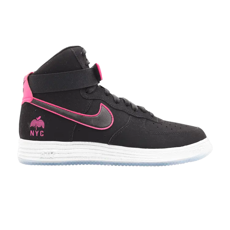 

Кроссовки Nike Lunar Force 1 Hyp Hi Qs 'Nyc', черный