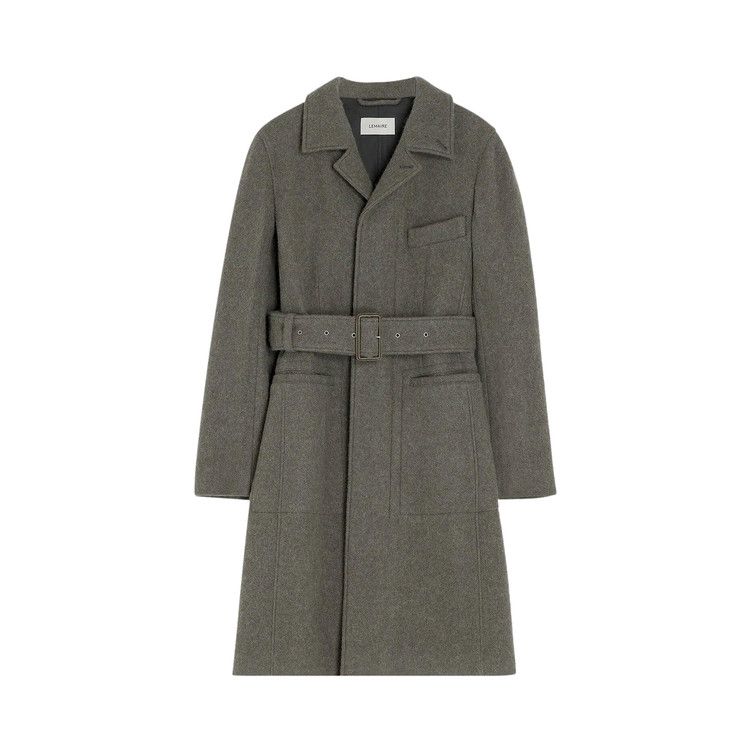 

Пальто Lemaire Belted Tailored Coat, Dark Khaki
