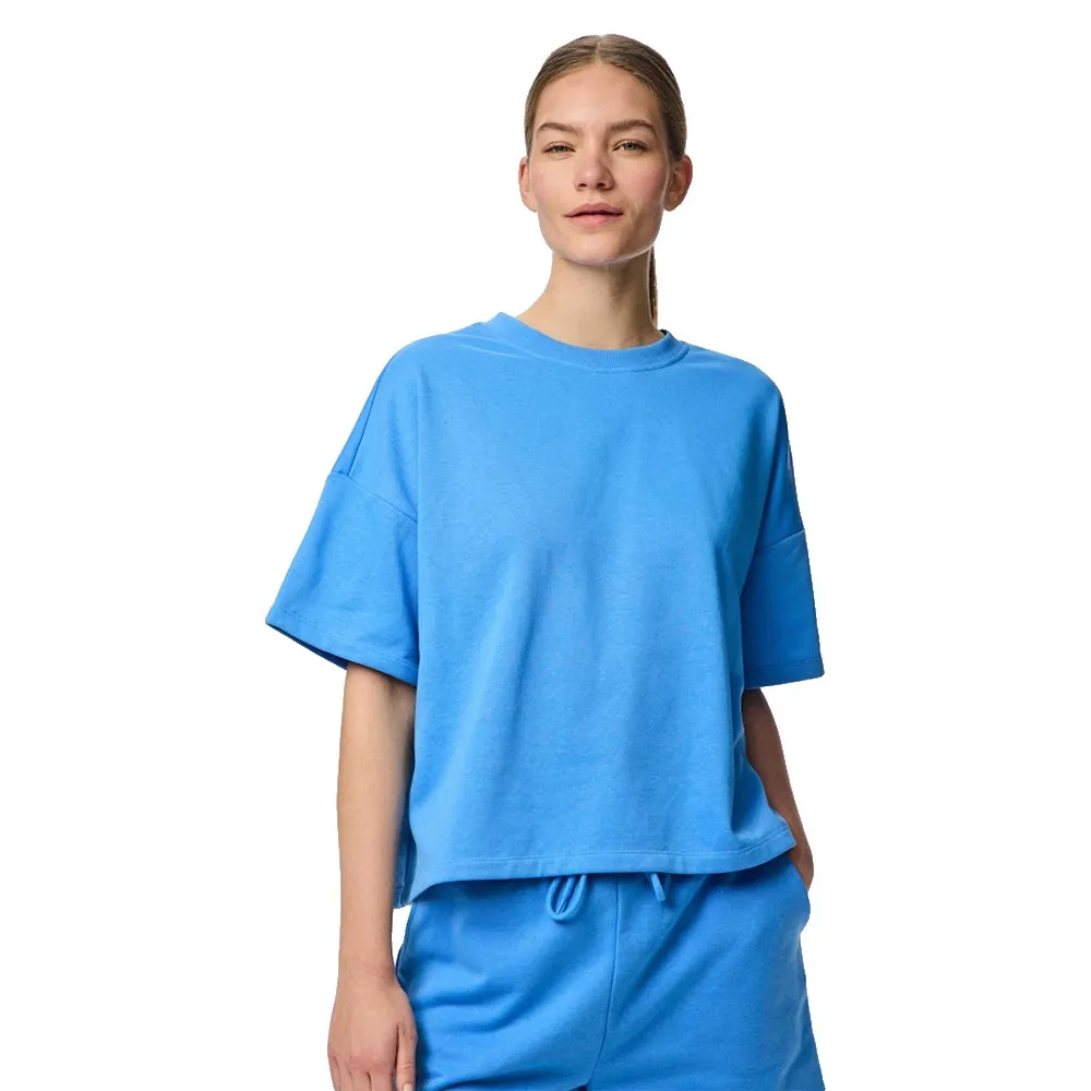 

Худи Pieces Chilli Summer Loose Fit short sleeve, синий