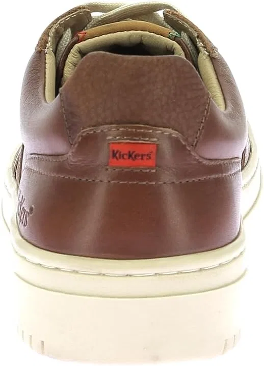 Мужские кроссовки Kickers Kick Bailow, Cognac Brown — фото 3