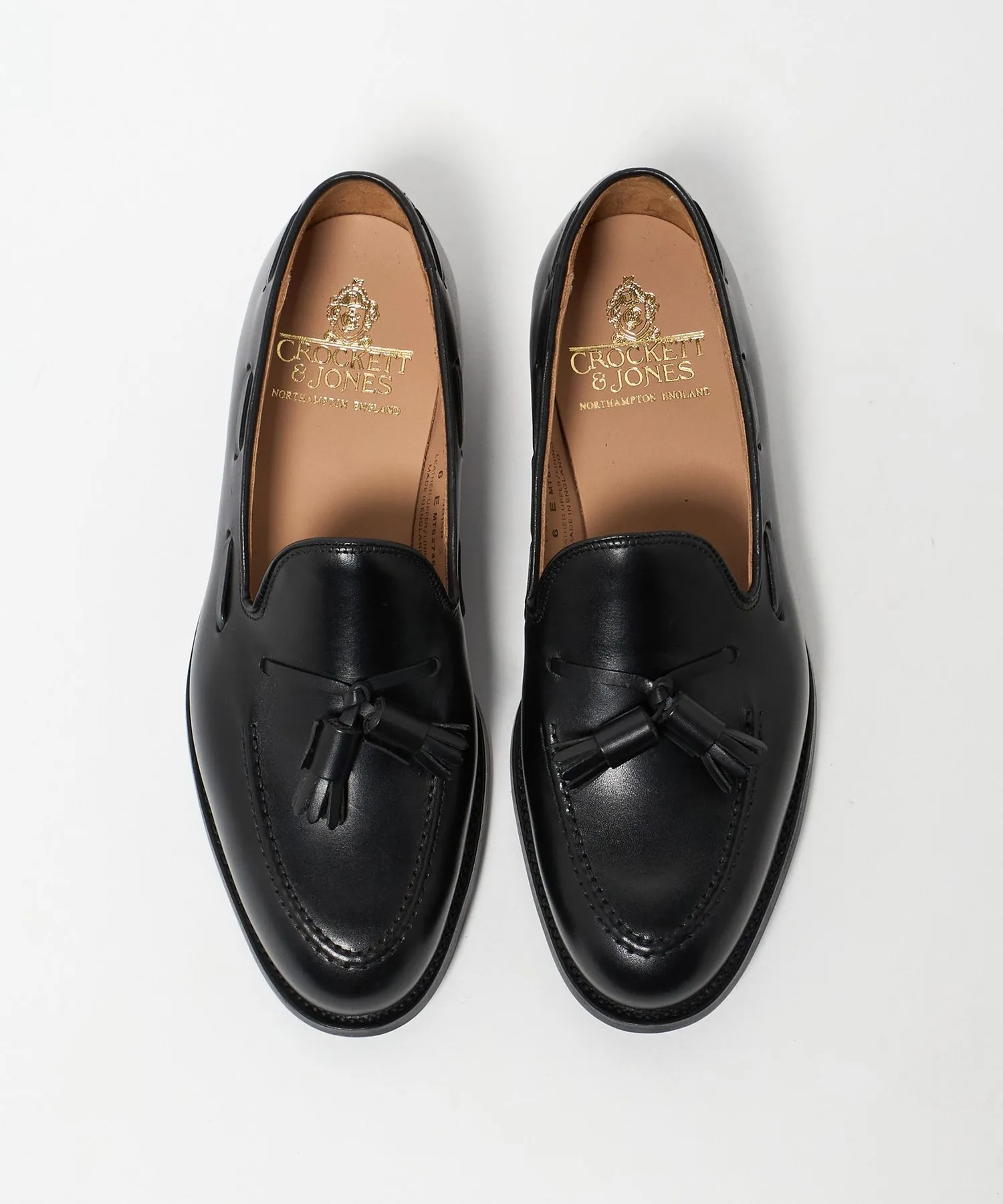 Мужские кожаные лоферы CROCKETT&JONES CAVENDISH3 коричневые — фото 3