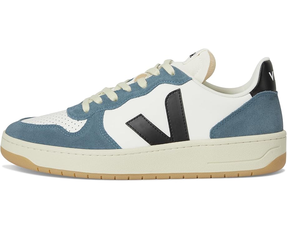 Мужские кроссовки VEJA V-10, White Black California — фото 4