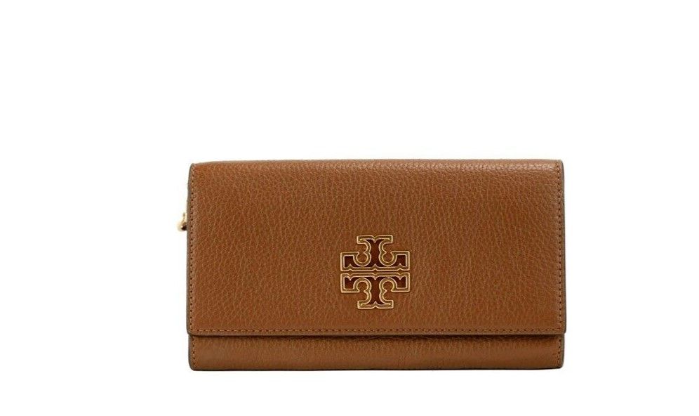 

Кошелек-конверт с клапаном Britten Moose из шагреневой кожи Tory Burch