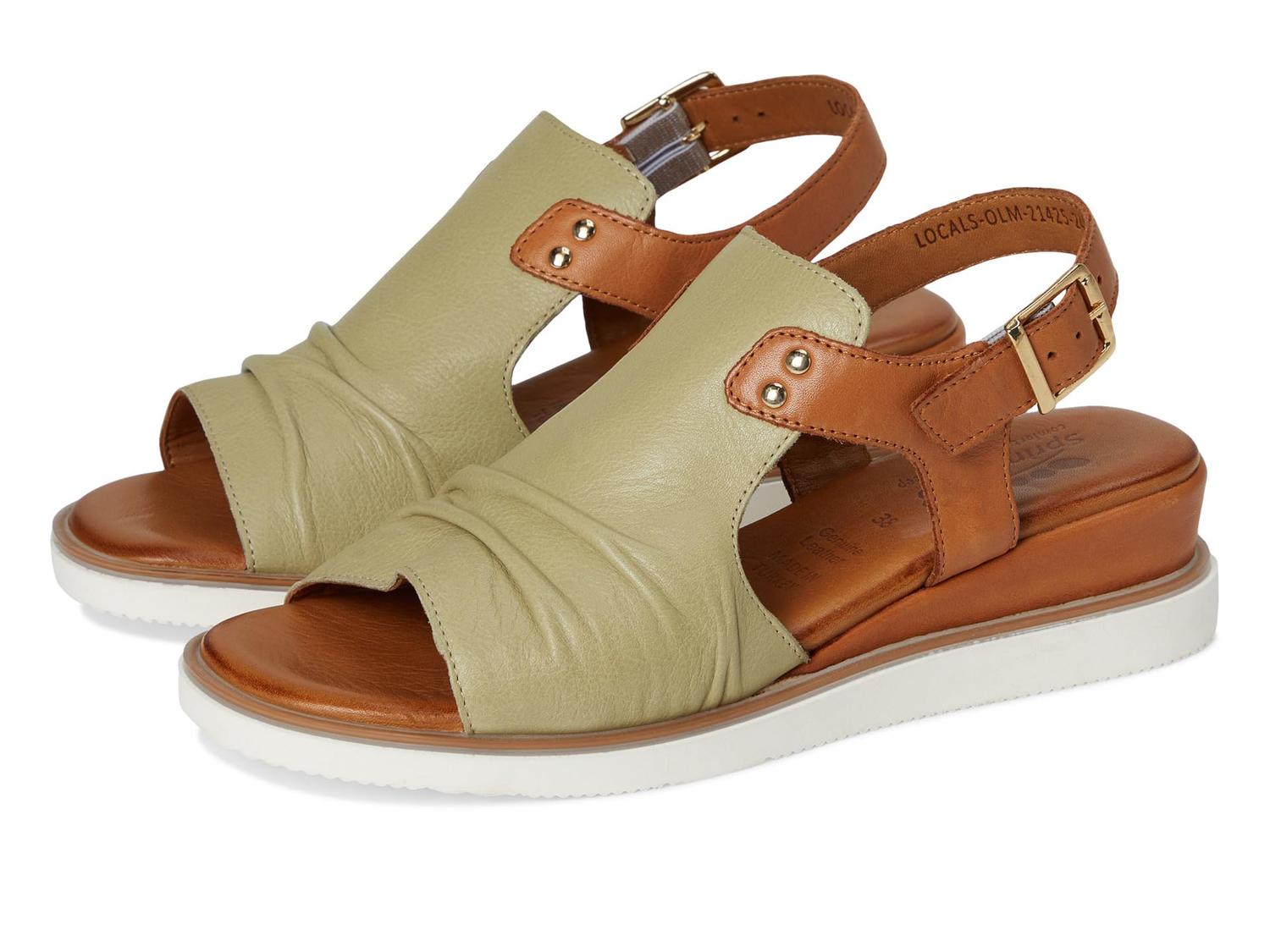 Сандалии Spring Step Locals, цвет Olive Multi