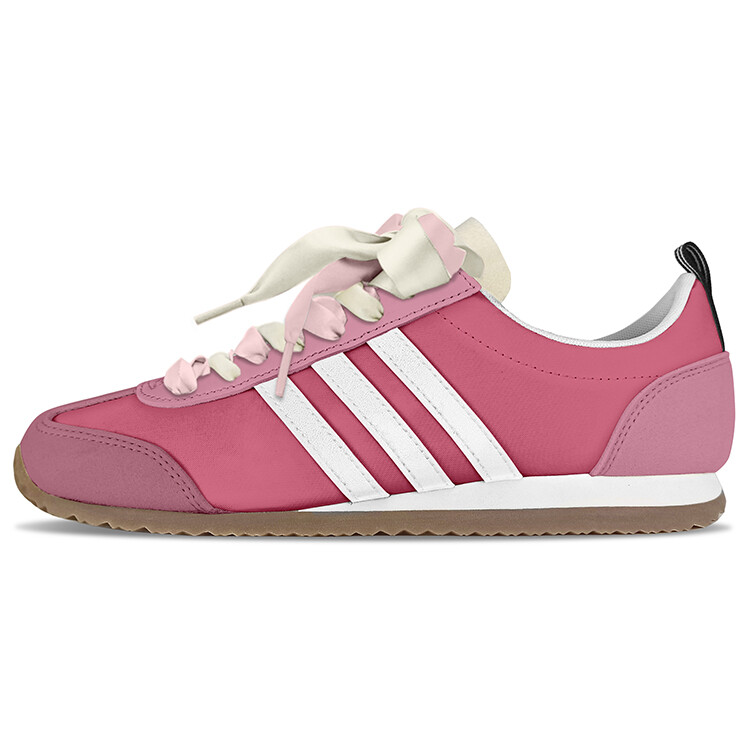 

Кроссовки adidas neo VS JOG 2.0 Lifestyle Shoes Unisex Low-top Beige, розовый