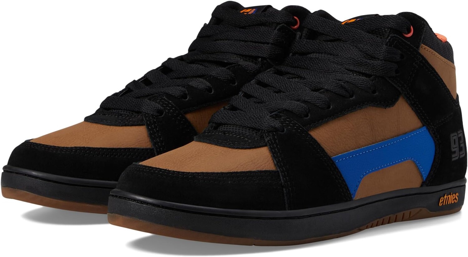 

Кроссовки etnies MC Rap High 1, цвет Black/Brown