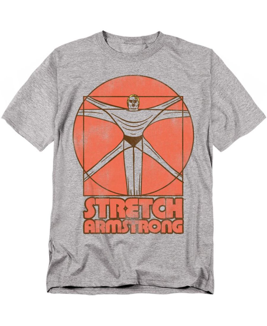 

Мужская эластичная футболка Armstrong Da Vinci's Stretch Hasbro+, Athletic heather