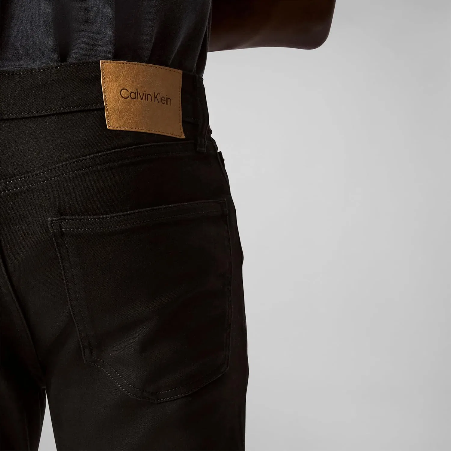 Джинсы скинни Calvin Klein, Ck Classic Black — фото 4