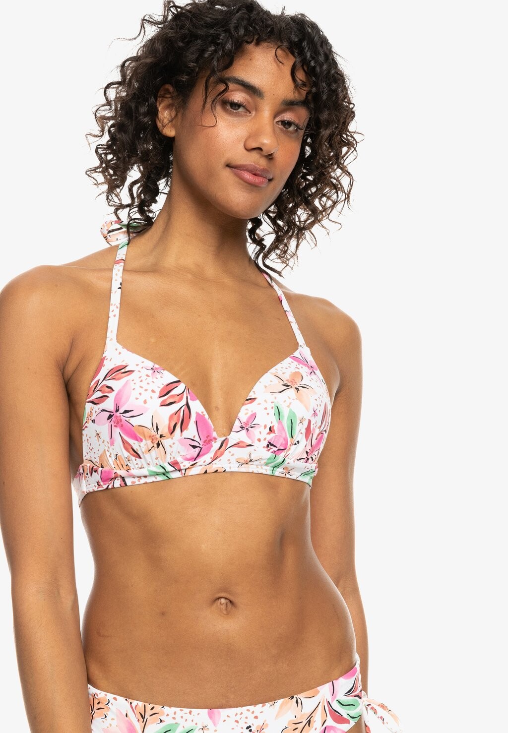 

Верх бикини CLASSICS HALTER NECK Roxy, цвет white