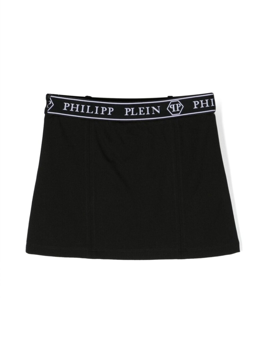 

Philipp Plein юбка мини с логотипом, черный