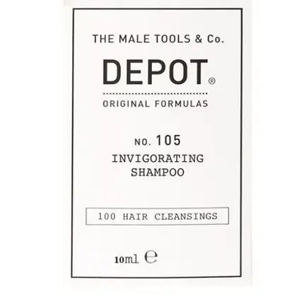 

№ 105 Стимулирующий шампунь от выпадения волос 10мл, Depot