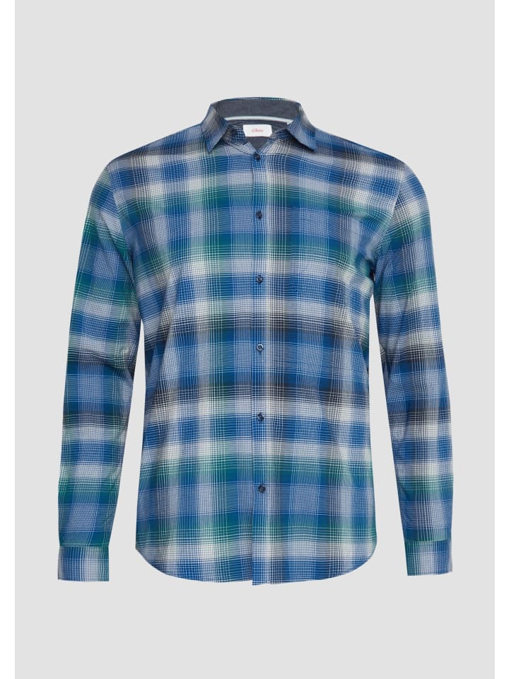 

Рубашка цвета 56N2_ocean blue s.Oliver