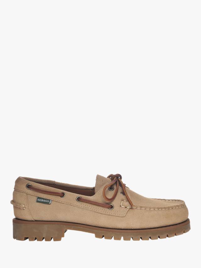

Замшевые мокасины ranger Sebago, кэмел