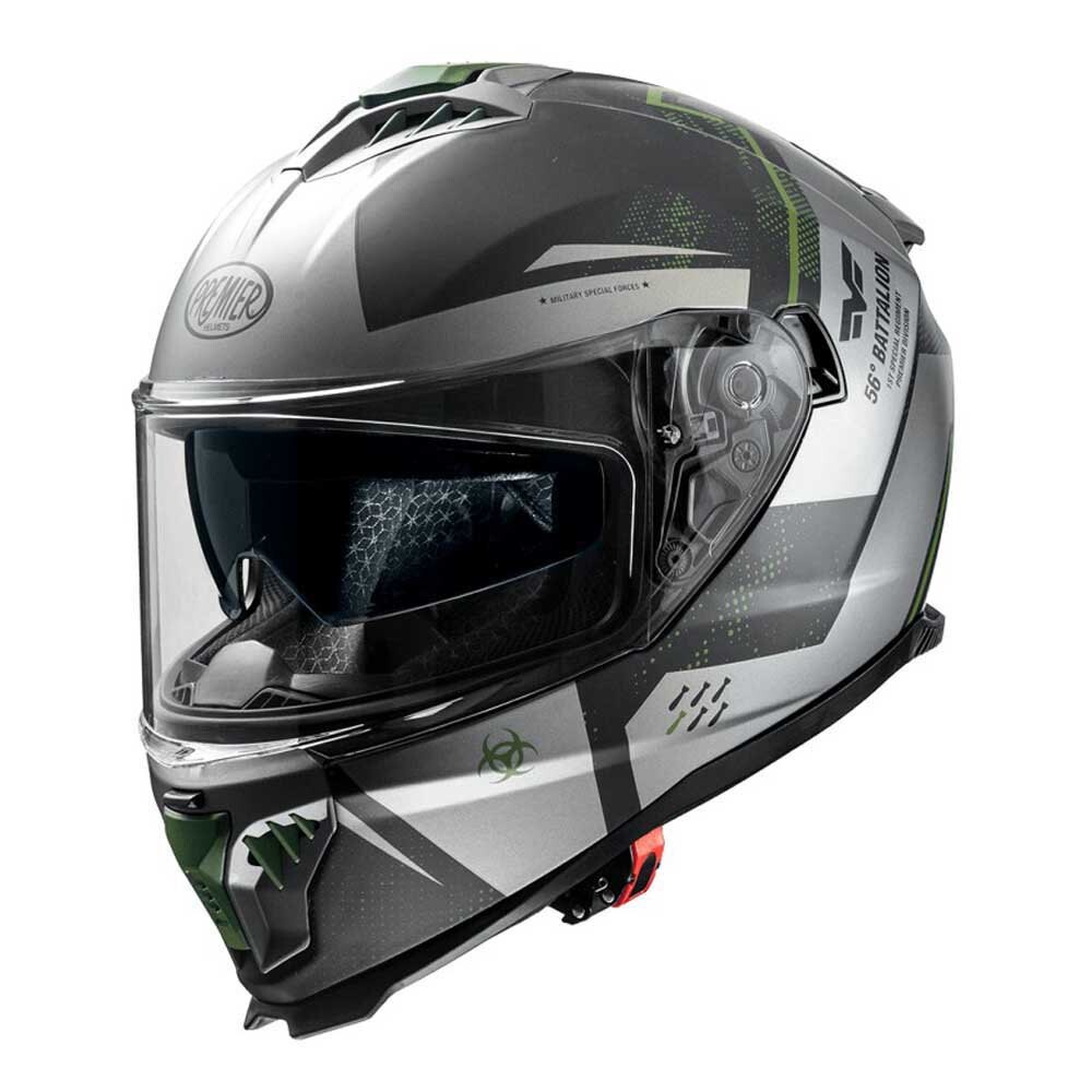 

Шлем полнолицевой Premier Helmets 23 Typhoon BamilyBM Pinlock Included, черный