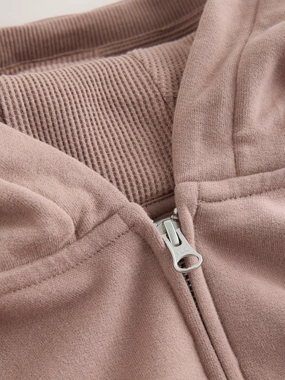 Толстовка на молнии Next, Light Brown — фото 4