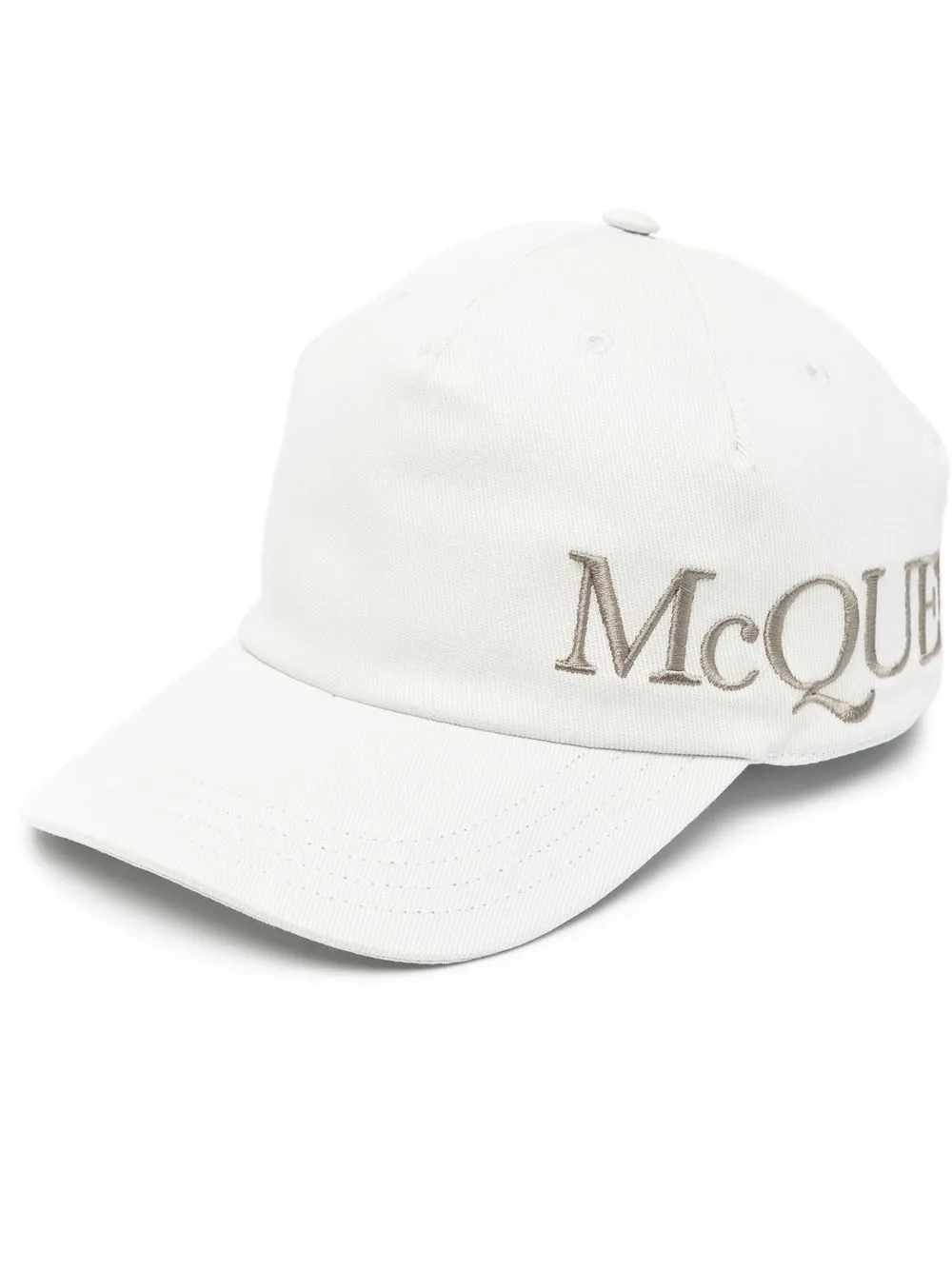 

Бейсболка с вышитым логотипом Alexander McQueen, зеленый