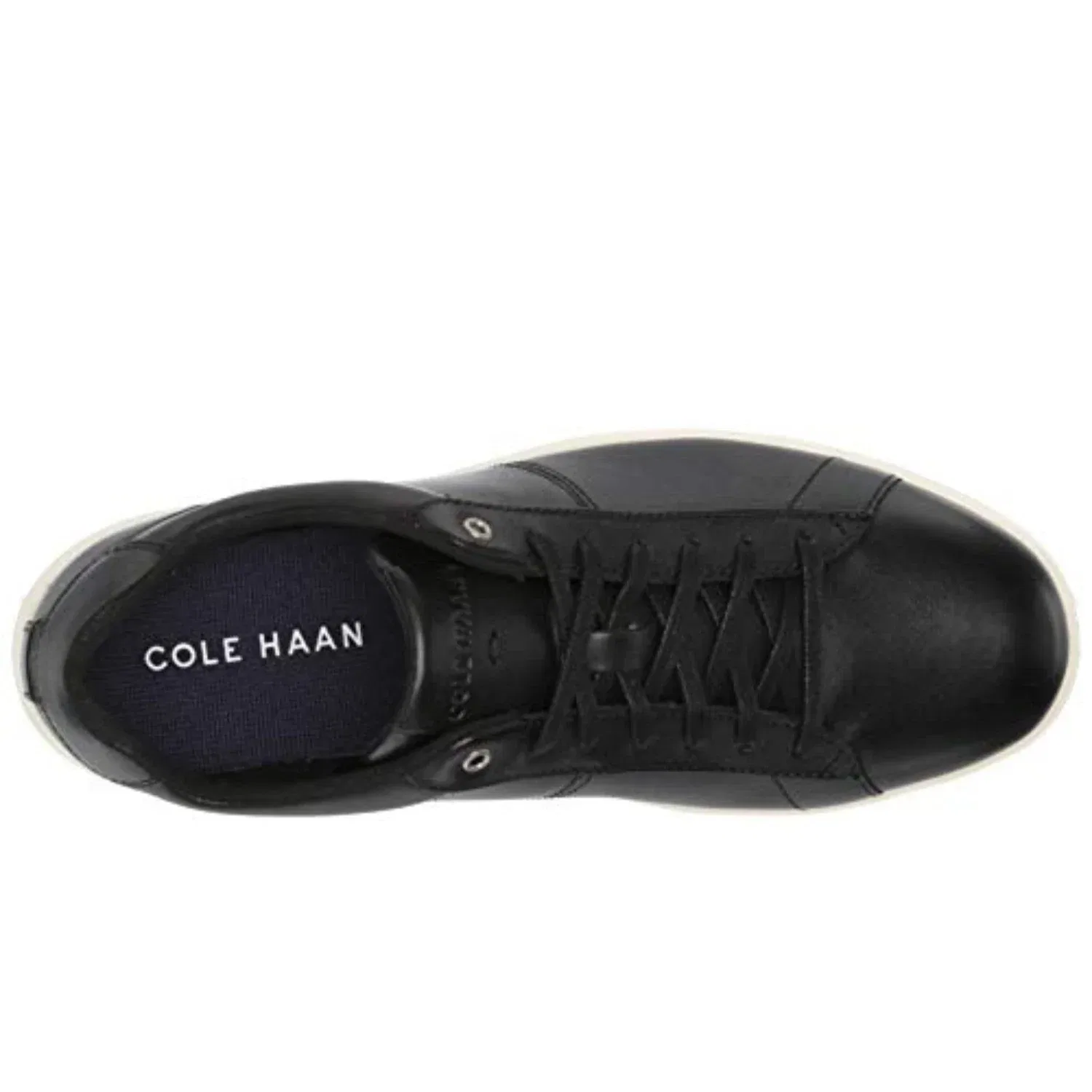 Мужские кроссовки Cole Haan Reagan C32499 - черные кожаные повседневные туфли VER1128 — фото 2