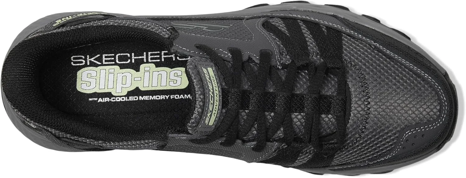 Мужские кроссовки Skechers Dynamite в магазине Escapar Hands Free Slip-in Trainers, черный/темно-серый — фото 2