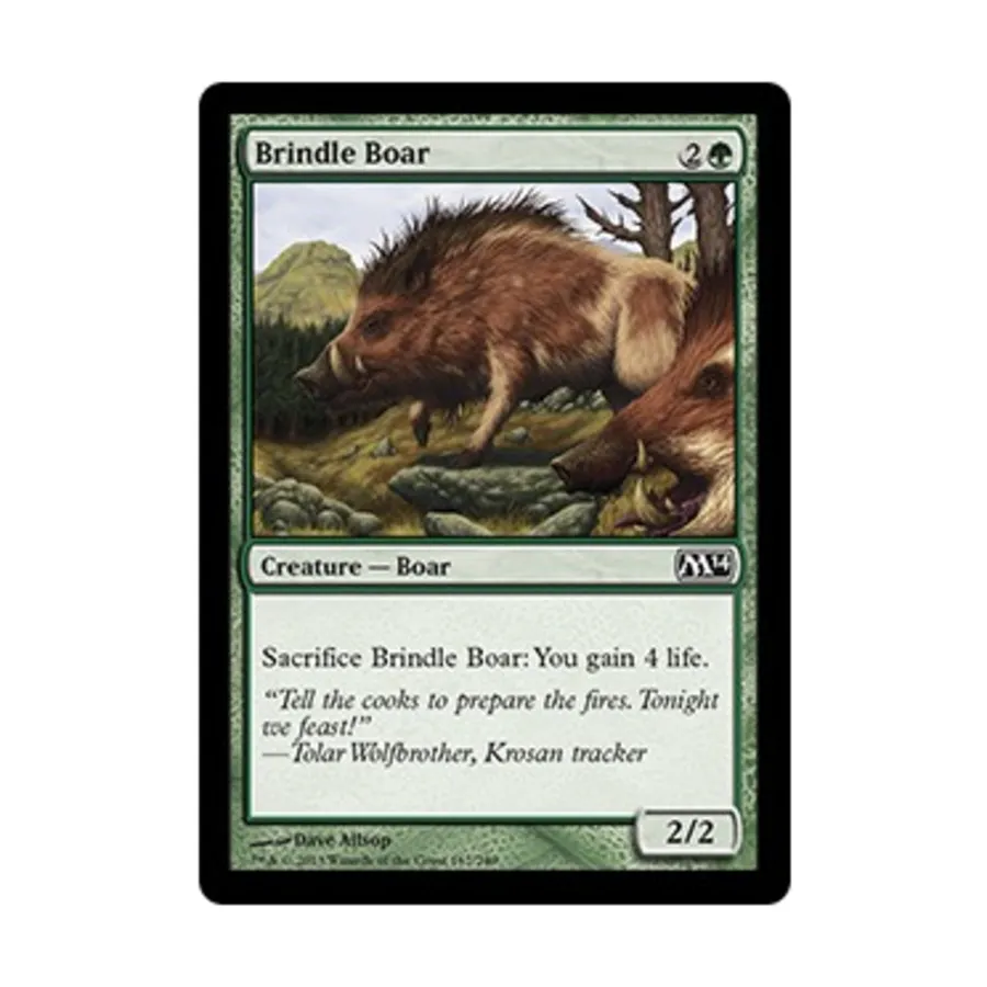 

CCG Тигровый кабан (C), MTG - Magic 2014