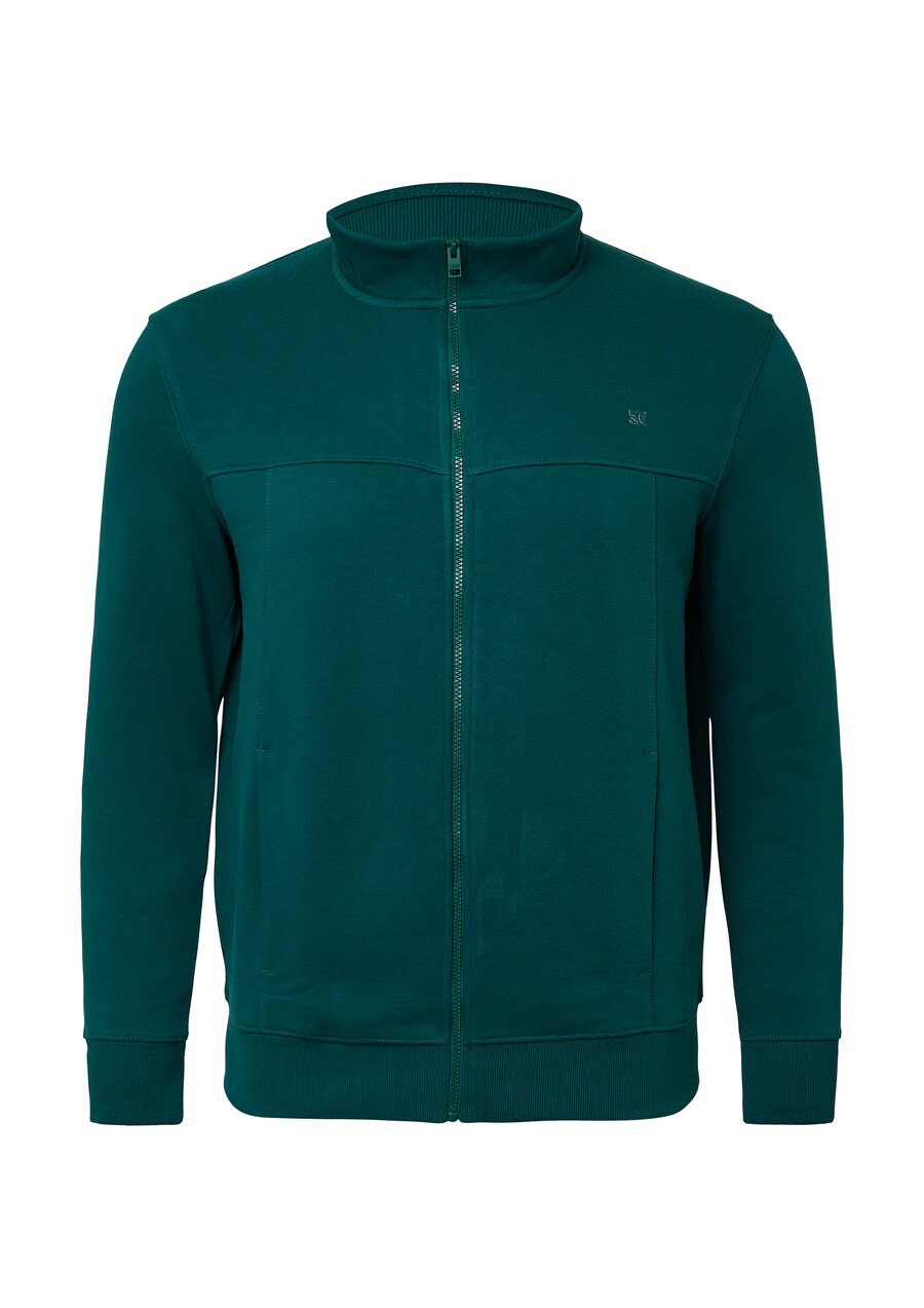 

Худи с капюшоном на молнии s.Oliver, Dark green