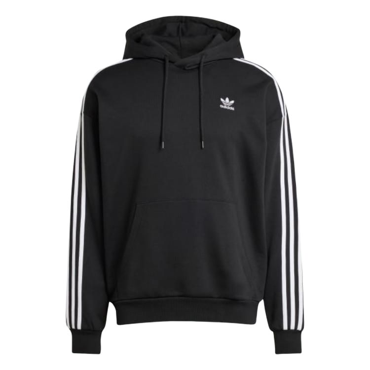 Adidas Adicolor Багги Фит Худи Adidas Originals, Черный — фото 2