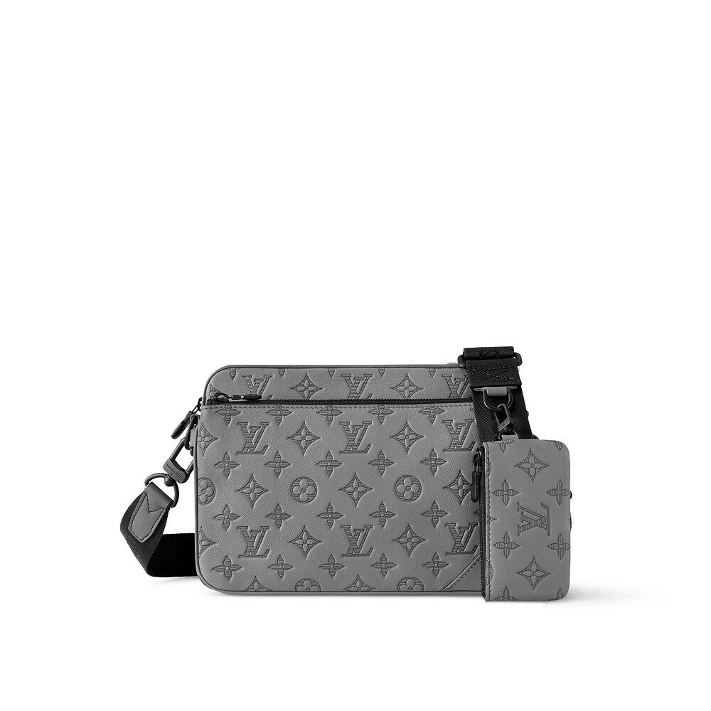 

Трио Мессенджер Louis Vuitton, серый