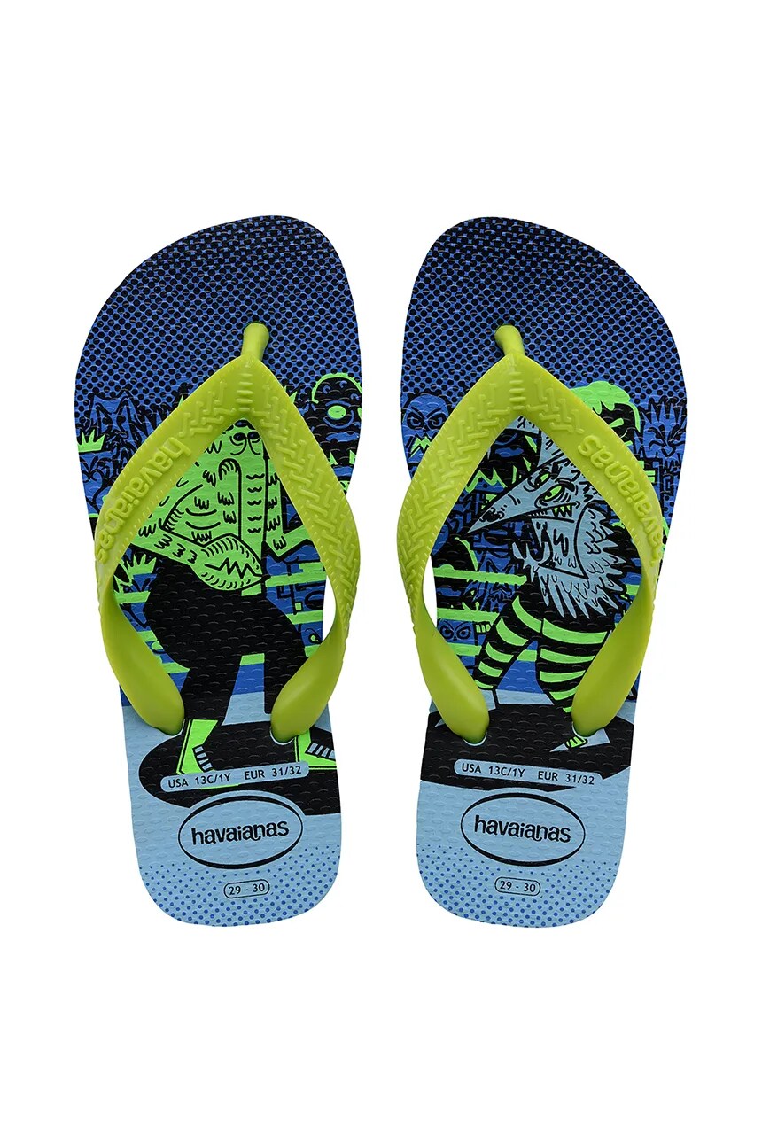 

Детские шлепанцы KIDS TOP FUN Havaianas, синий