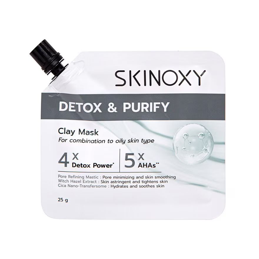 

Skinoxy Глиняная маска Detox Purify 25 г, Grey