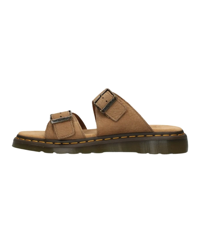 

Стильные тапочки Dr. Martens, коричневый
