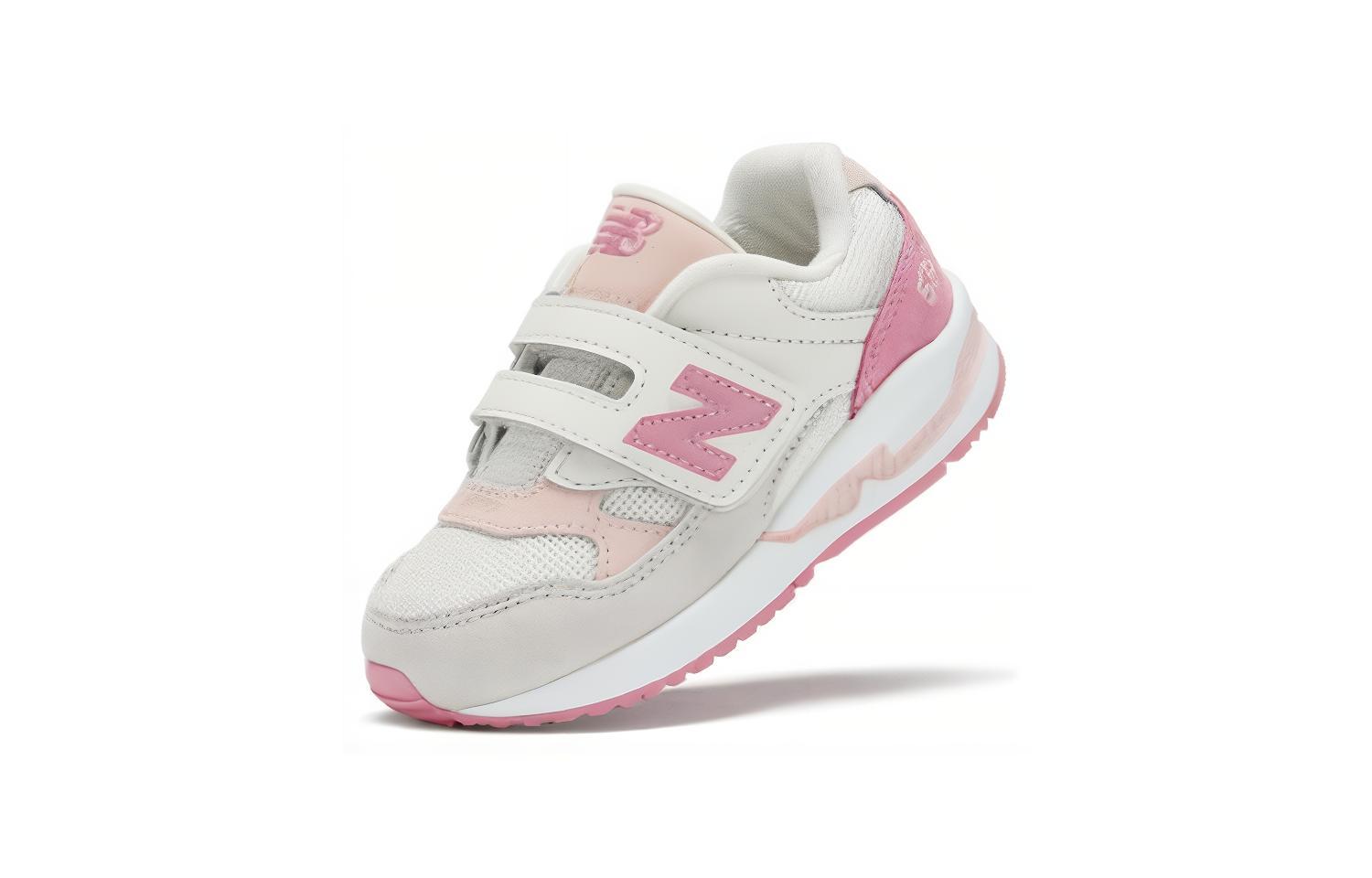 Кроссовки New Balance 530 устойчивые к истиранию низкие для малышей розовые — фото 3