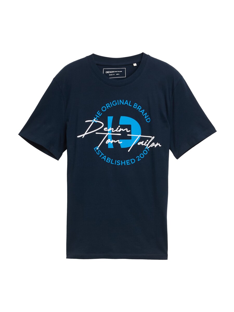 

Рубашка TOM TAILOR DENIM, Night Blue/Azure