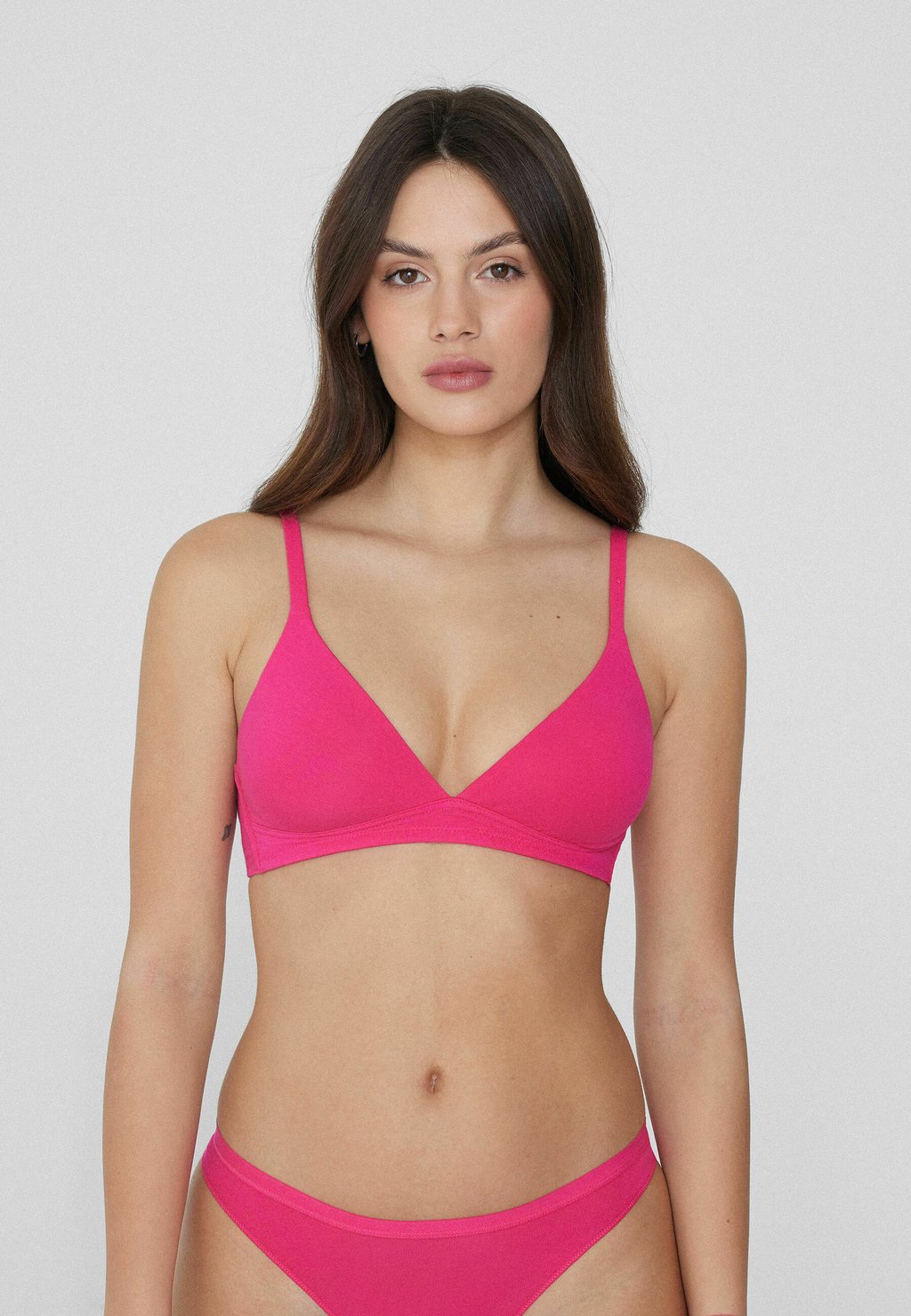 

Треугольный бюстгальтер ECO Tezenis, неоново-розовый