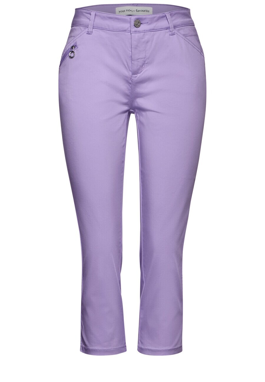 

Джинсы STREET ONE Slim fit Jeans, фиолетовый