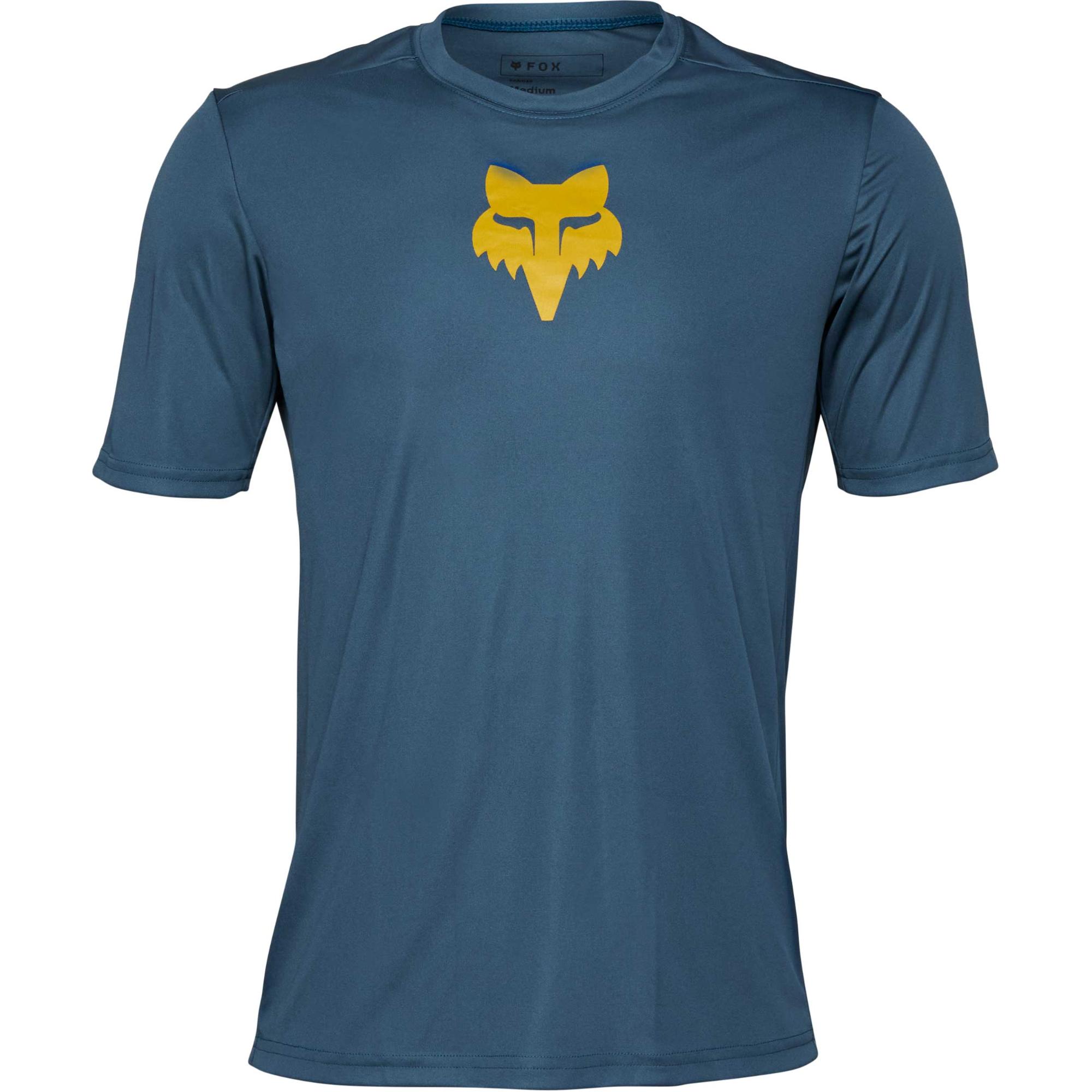 

Мужская футболка с изображением головы рейнджера из команды "Лаборатория рейнджеров" Fox, Dark Vintage Blue