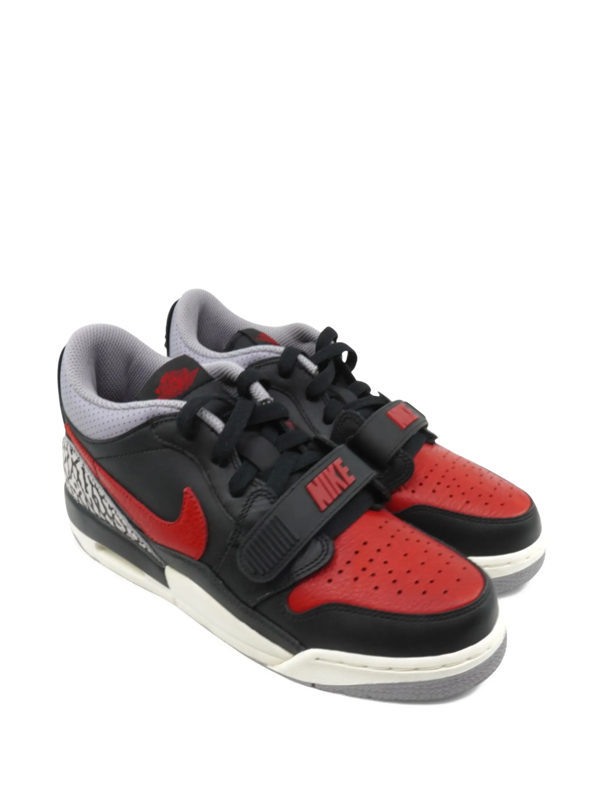 Кроссовки Air Jordan Legacy 312 Black/Red, красный — фото 2