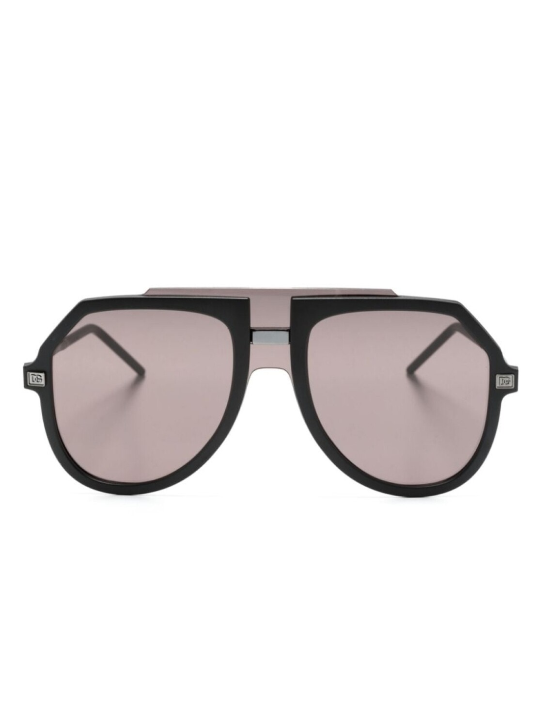 

Солнцезащитные очки-пилоты DG6195 Dolce & Gabbana Eyewear, черный