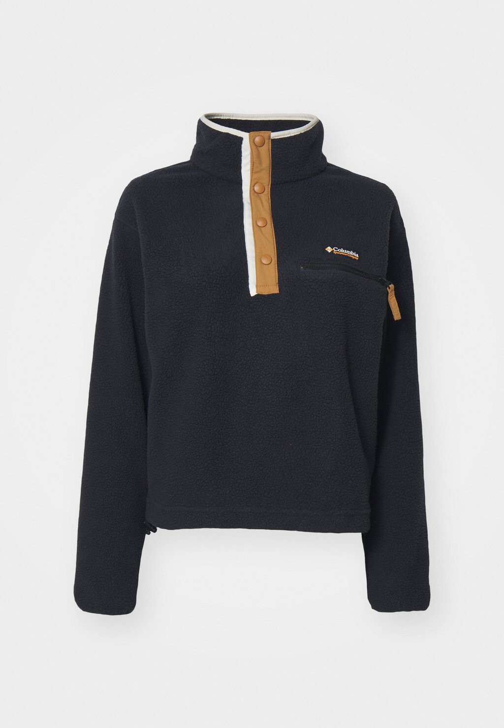 

Флисовый свитер HELVETIA™ CROPPED HALF SNAP Columbia, черный