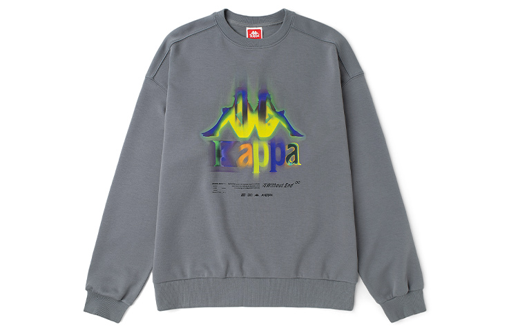 

Унисекс худи Kappa, Gray-1108