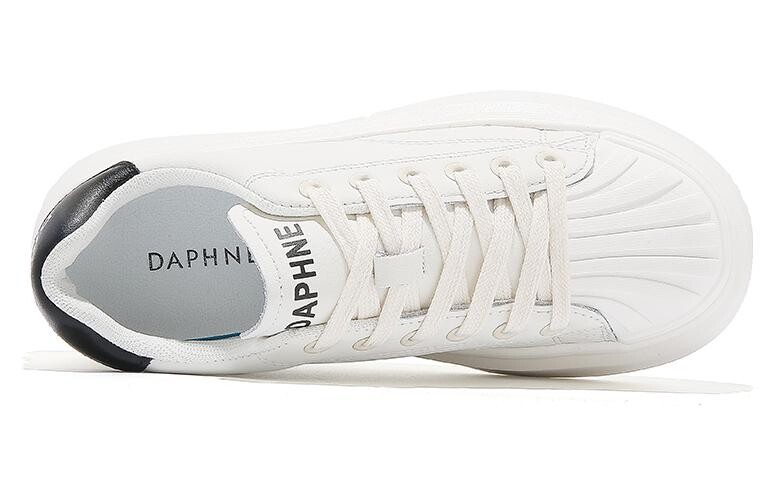 Кеды, скейтборд обувь женская низкая Daphne, белый — фото 3